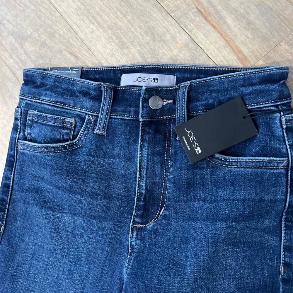 Joe's Jeans High Rise Dark Blue Denim